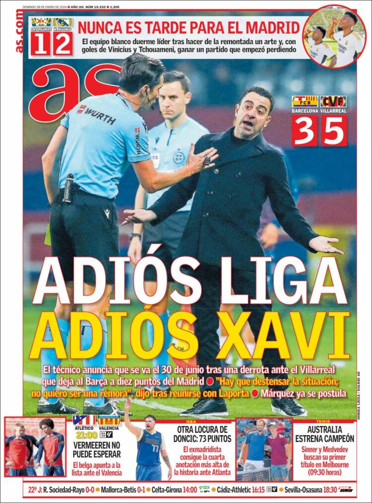 Portada de As (España)