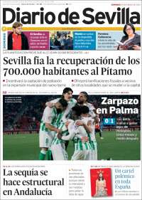 Portada de Diario de Sevilla (España)