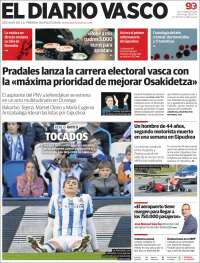 Portada de Diario Vasco (España)