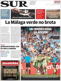 Portada de Diario el Sur (España)