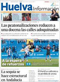 Portada de Huelva Información (España)