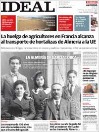 Portada de Ideal Almeria (España)