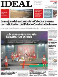 Portada de El Ideal de Jaén (España)