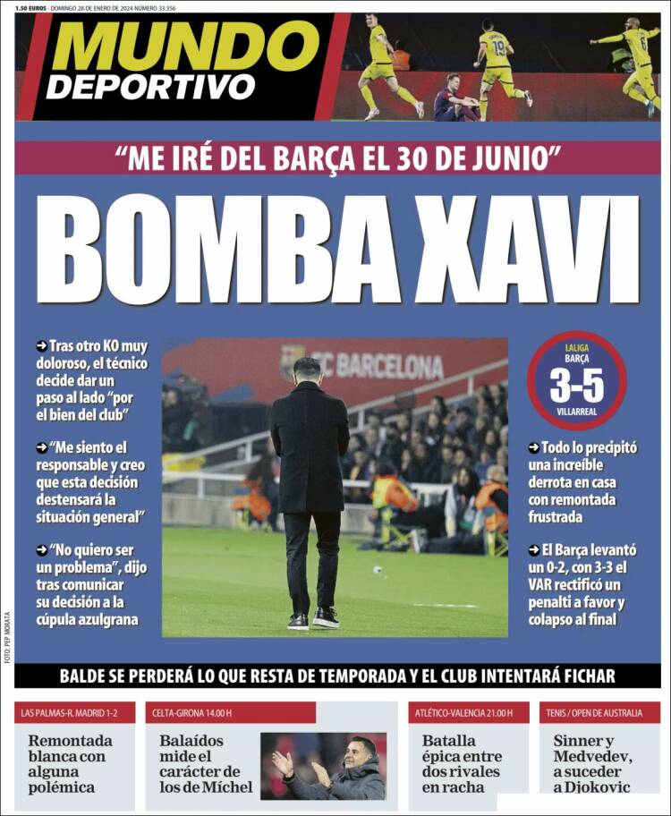 Portada de Mundo Atlético (España)