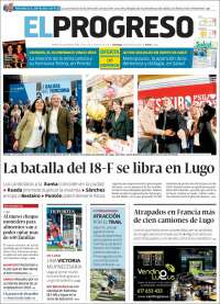 Portada de El Progreso (España)