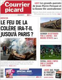 Portada de Courrier Picard (Francia)