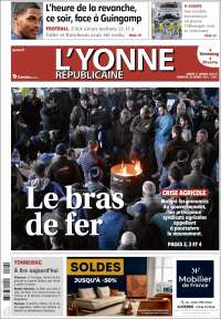 Portada de L'Yonne-Républicaine (Francia)