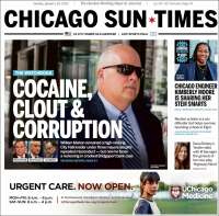 Portada de Chicago Sun-Times (USA)