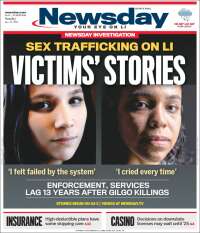 Portada de Newsday (USA)