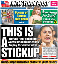 Portada de New York Post (USA)