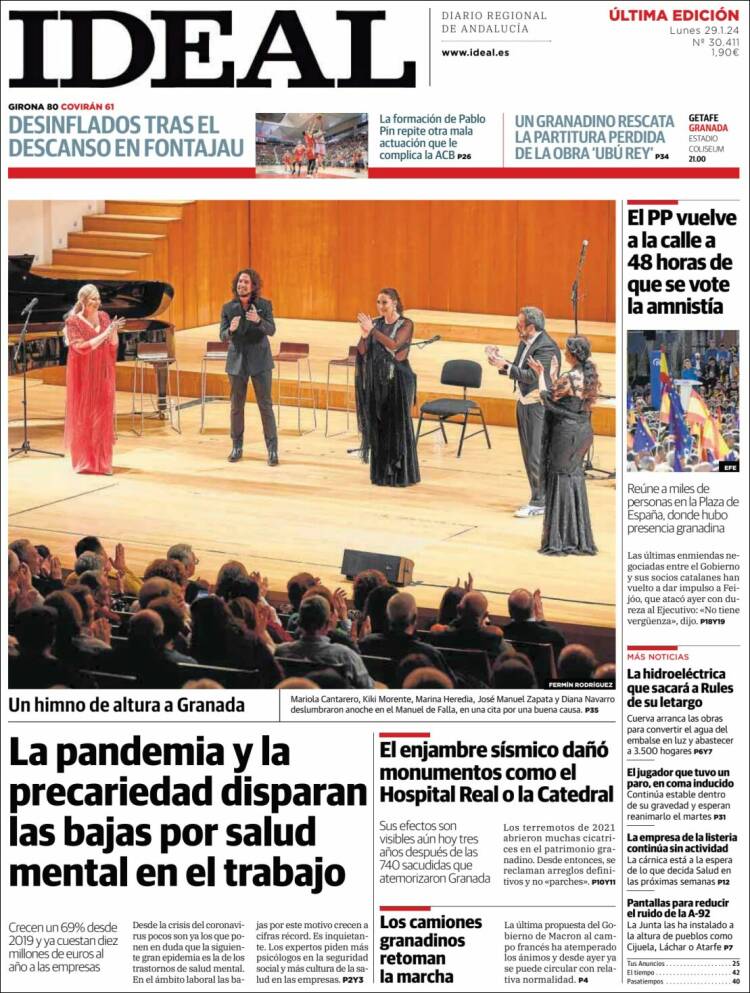 Portada de Ideal (España)