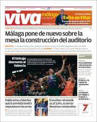 Portada de Viva Málaga (España)