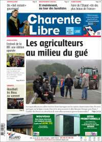 Portada de Charente Libre (Francia)