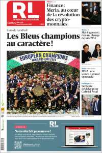 Portada de Le Republicain Lorrain (Francia)