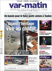 Portada de Var-Matin (Francia)