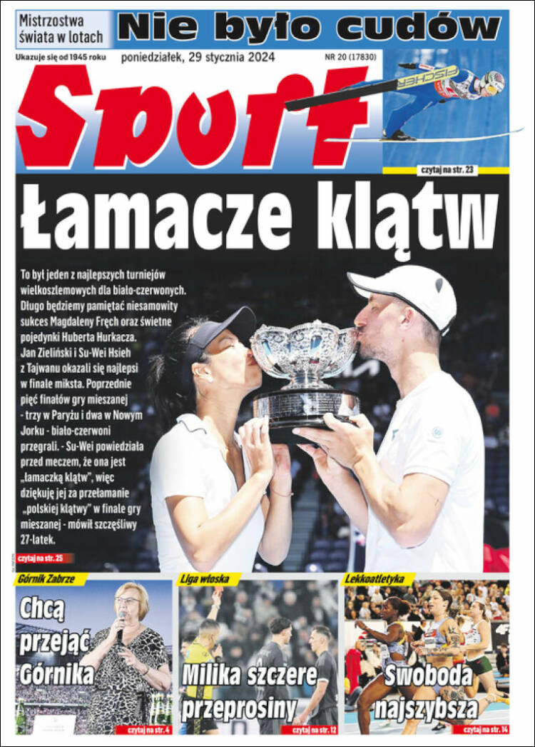 Portada de Katowicki Sport (Polonia)