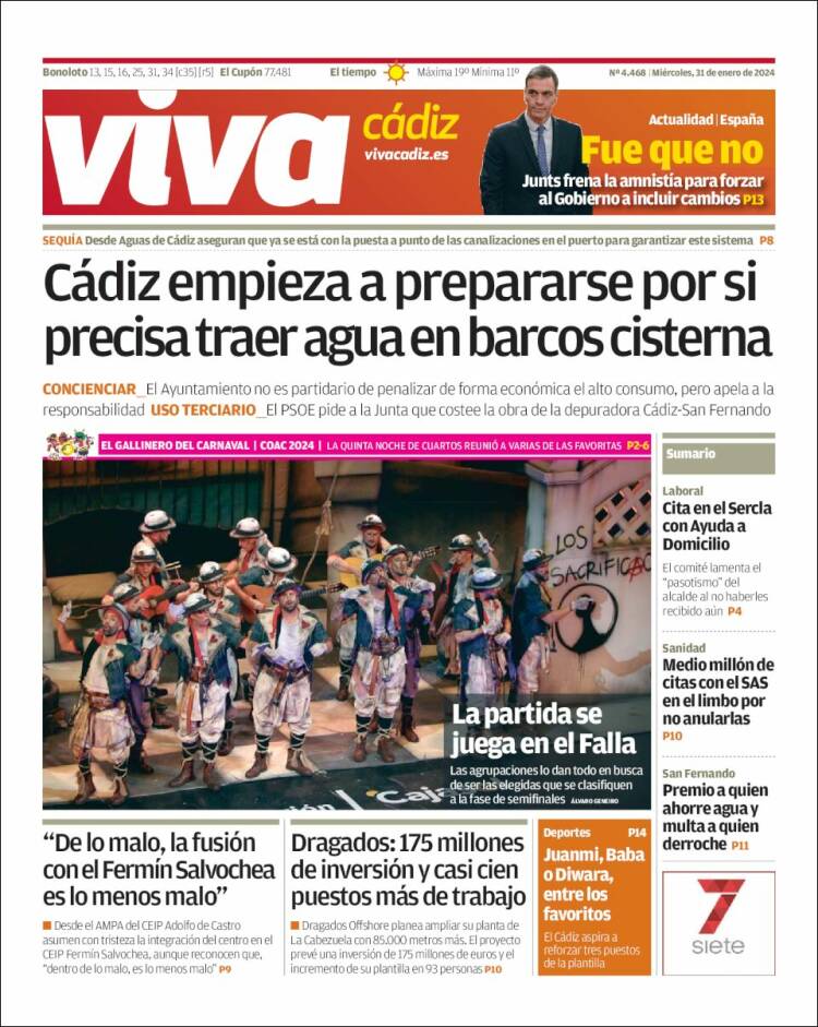 Portada de Información - Cadiz (España)