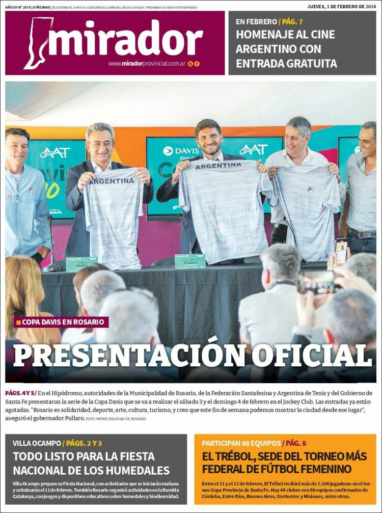 Portada de Mirador Provincial (Argentina)