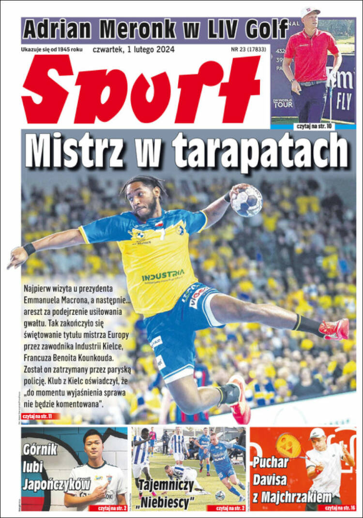Portada de Katowicki Sport (Polonia)