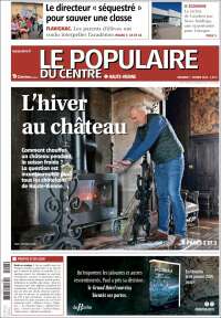 Portada de Le Populaire du Centre (Francia)