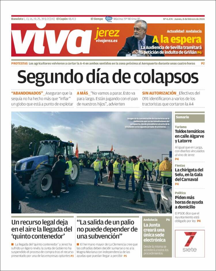 Portada de Información - Jerez (España)