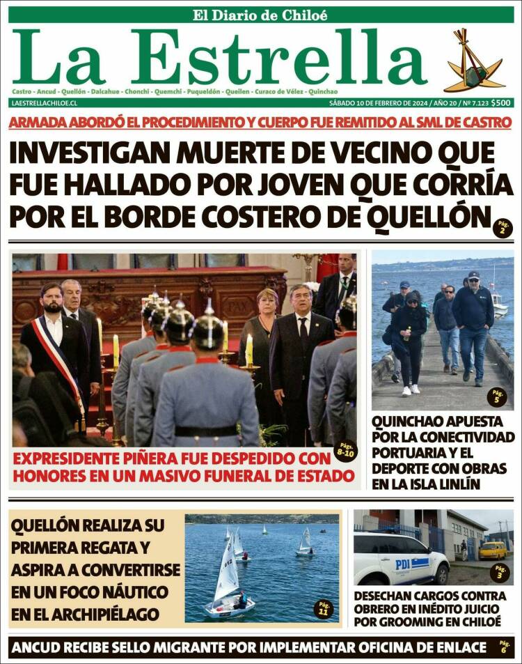 Portada de Estrella de Chiloé (Chile)