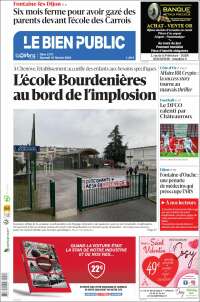 Portada de Le Bien Public (Francia)