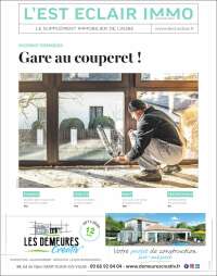 Portada de L'Est Eclair (Francia)