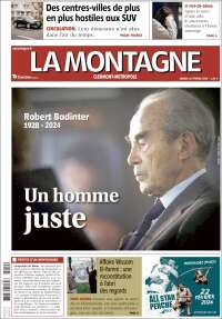 Portada de La Montagne (Francia)