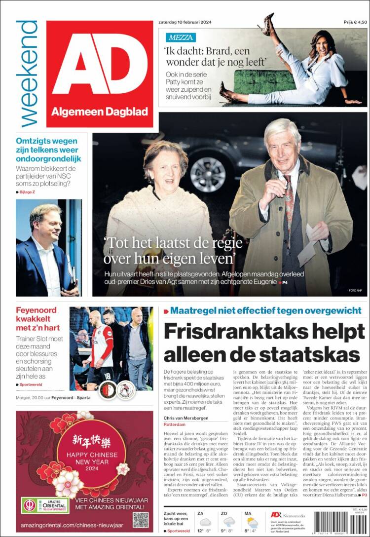 Portada de AD (Pa&iacute;ses Bajos)