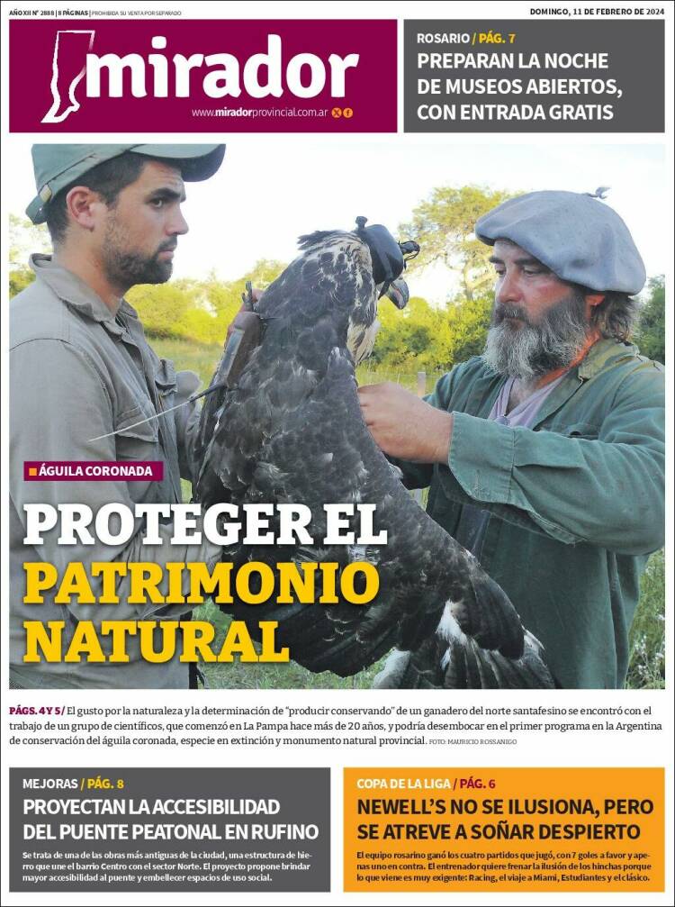 Portada de Mirador Provincial (Argentina)