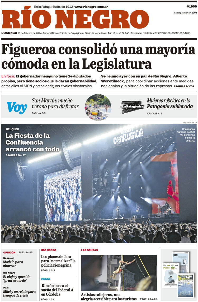 Portada de Rio Negro (Argentina)