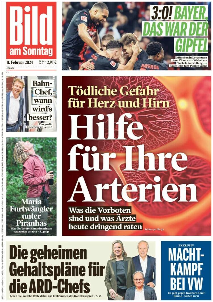 Portada de Bild (Alemania)