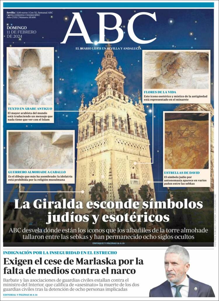 Portada de ABC - Sevilla (España)
