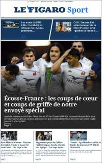 Portada de Le Figaro Sport (Francia)