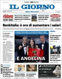 Portada de Il Giorno (Italia)