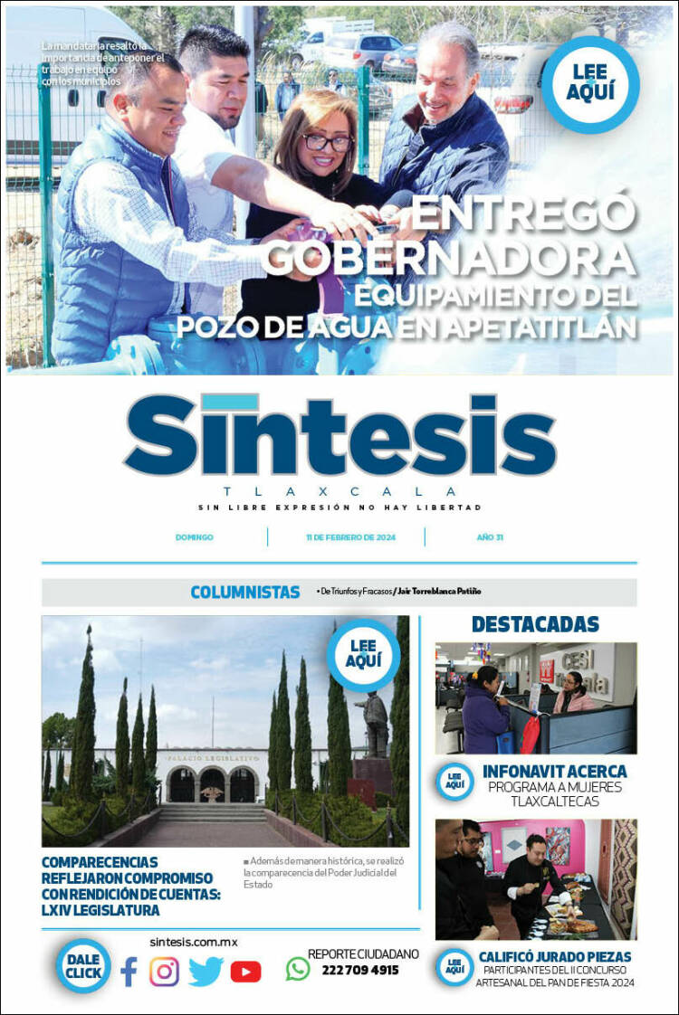 Portada de Síntesis de Tlaxcala (M&eacute;xico)
