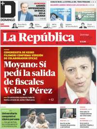 Portada de La Republica (Per&uacute;)