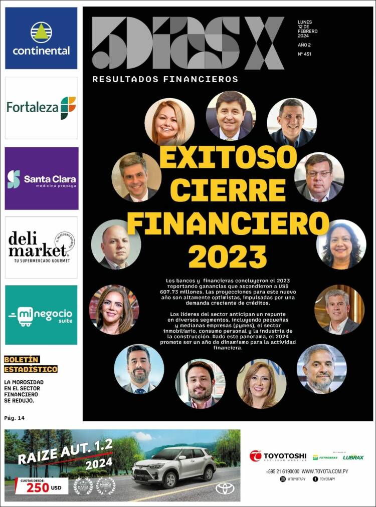 Portada de 5 Días (Paraguay)