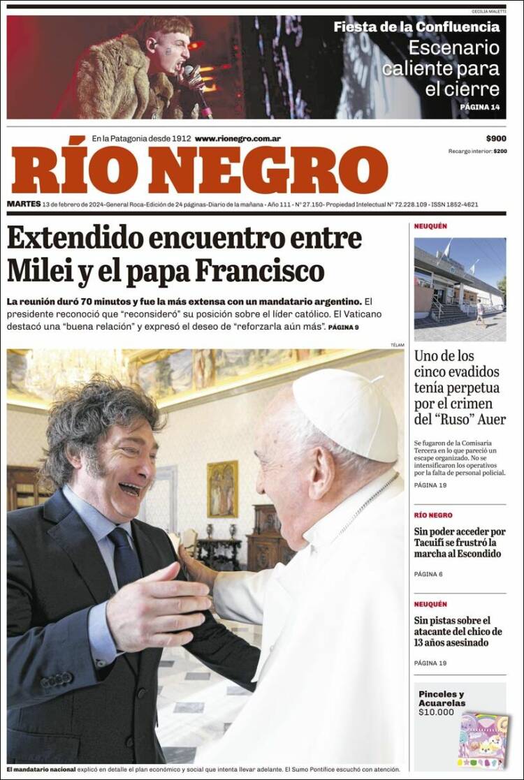 Portada de Rio Negro (Argentina)
