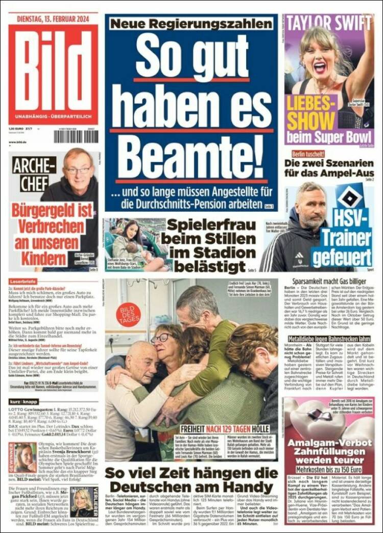 Portada de Bild (Alemania)