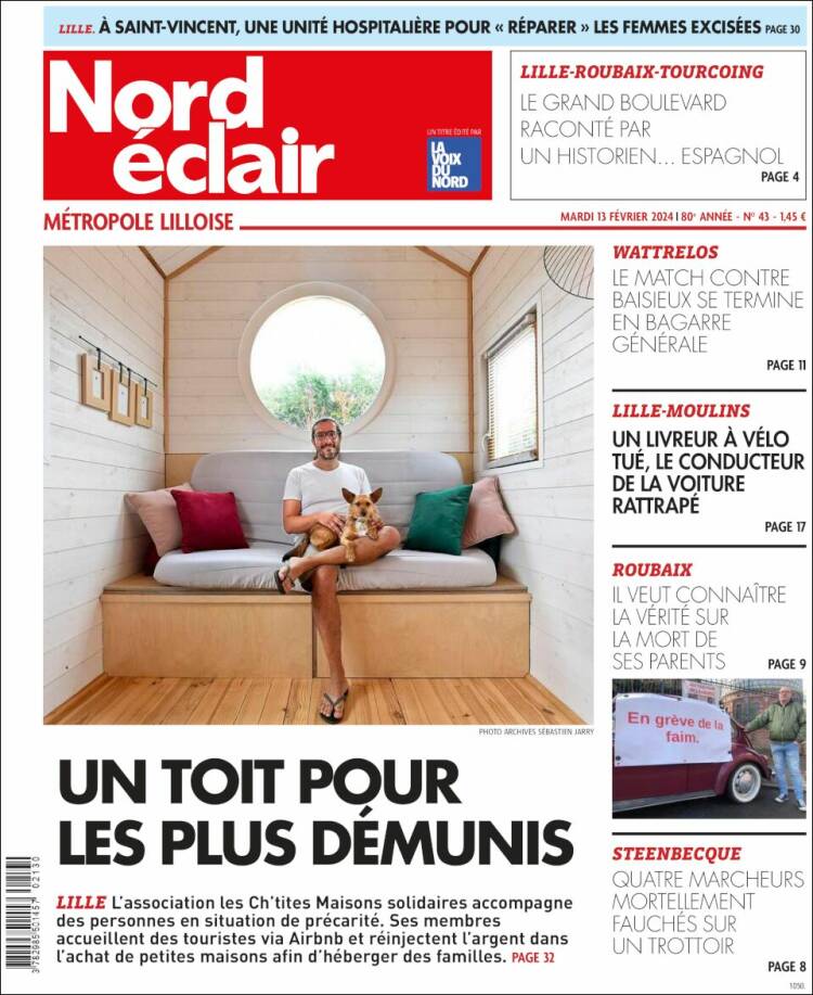 Portada de Nord Éclair (Francia)