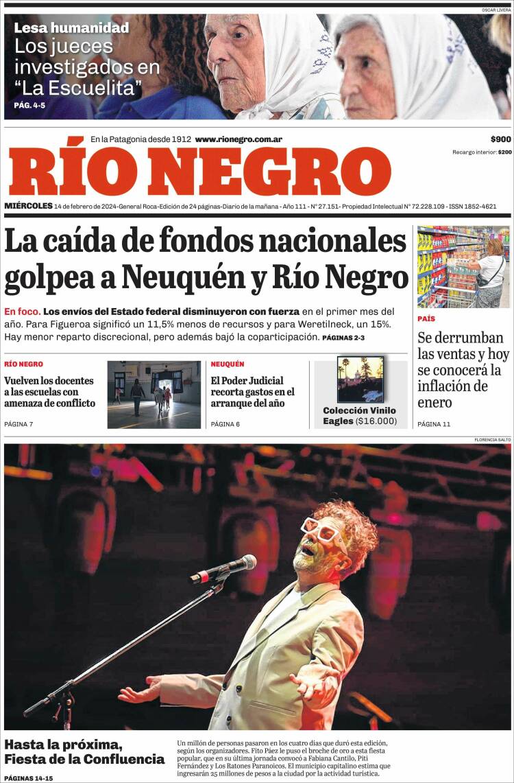 Portada de Rio Negro (Argentina)