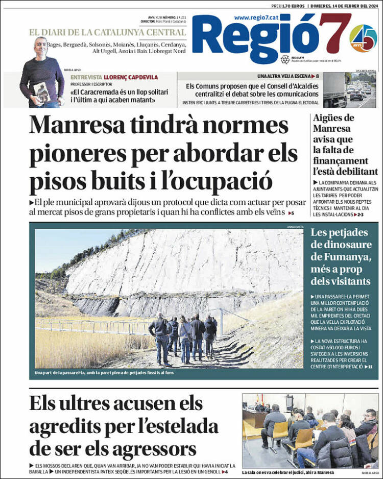 Portada de Regio7 (España)
