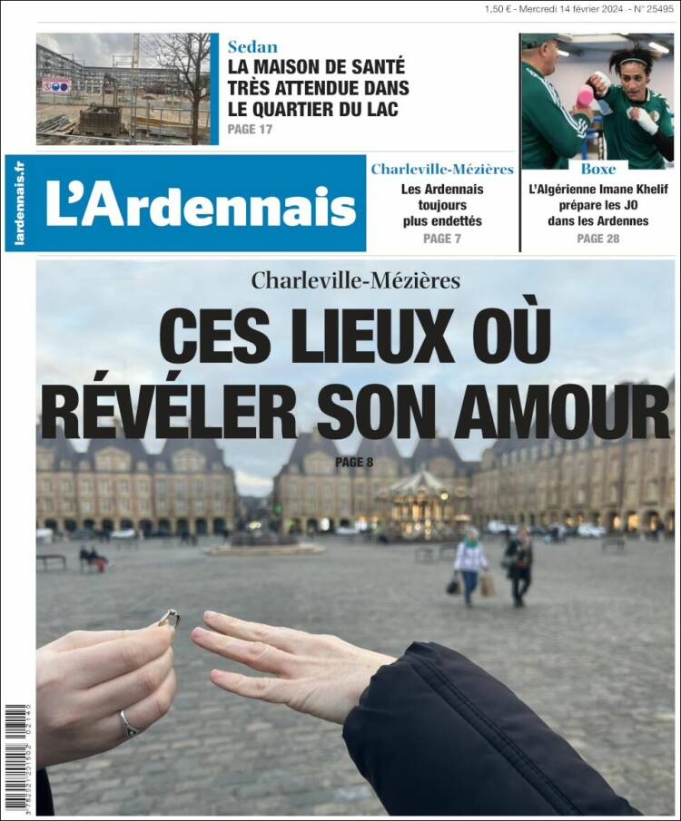 Portada de L'Ardenais (Francia)
