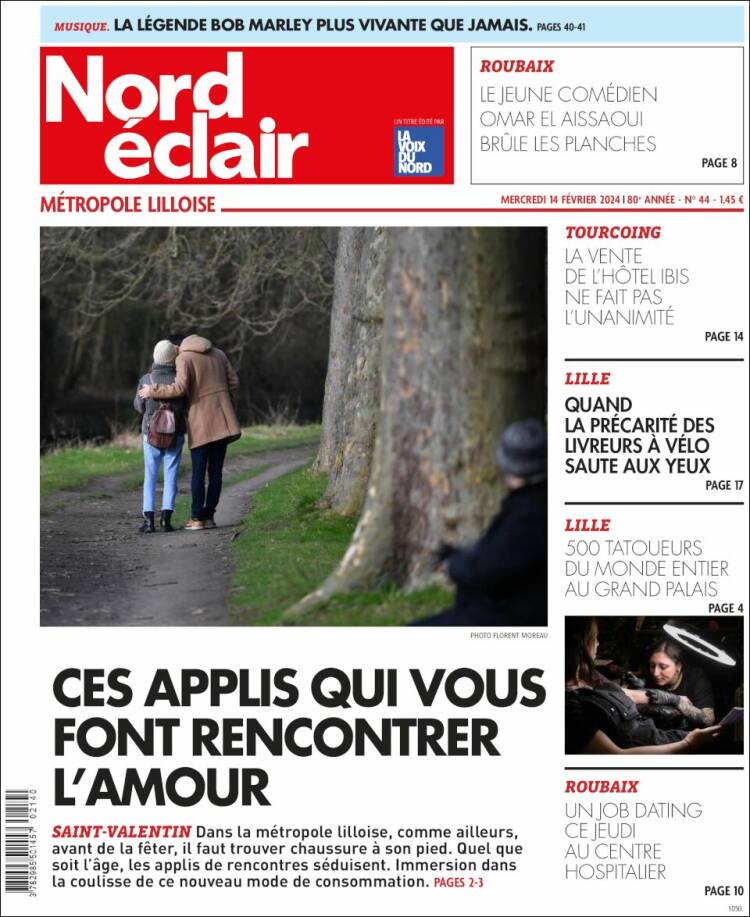 Portada de Nord Éclair (Francia)