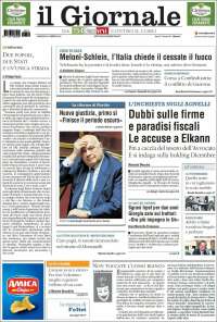 Portada de il Giornale (Italia)
