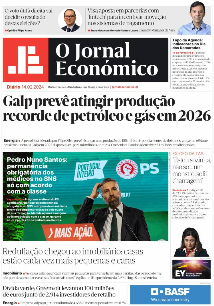 Portada de Oje (Portugal)