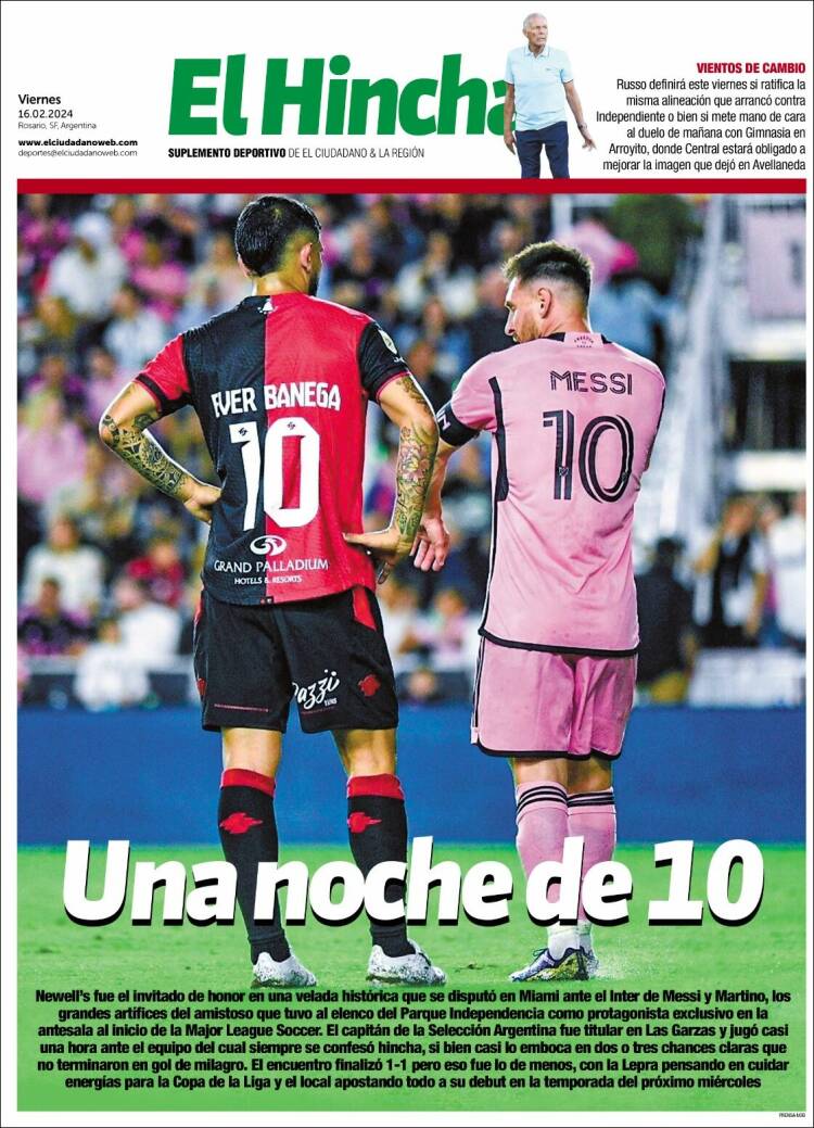Portada de El Hincha (Argentina)