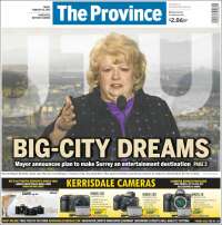 Portada de The Province (Canadá)